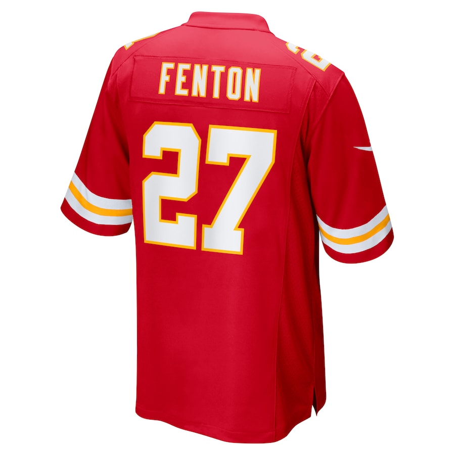 Kansas City Chiefs Rashad Fenton NFL jersey front view