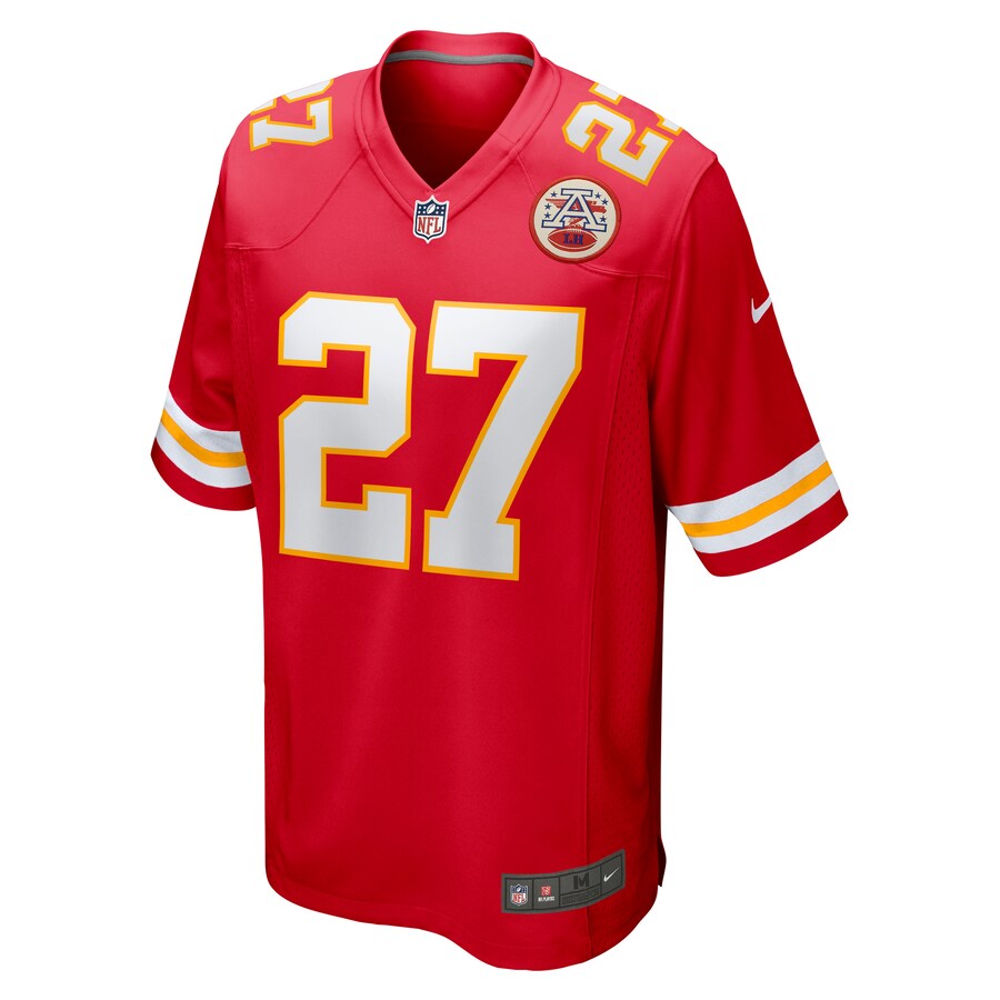 Kansas City Chiefs Rashad Fenton NFL jersey front view