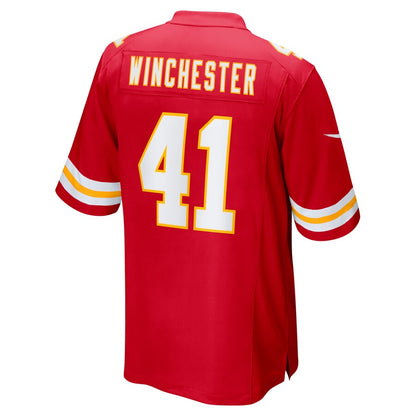 Kansas City Chiefs James Winchester NFL jersey front view
