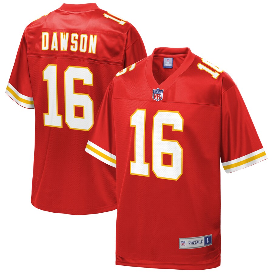 Kansas City Chiefs Len Dawson NFL jersey front view