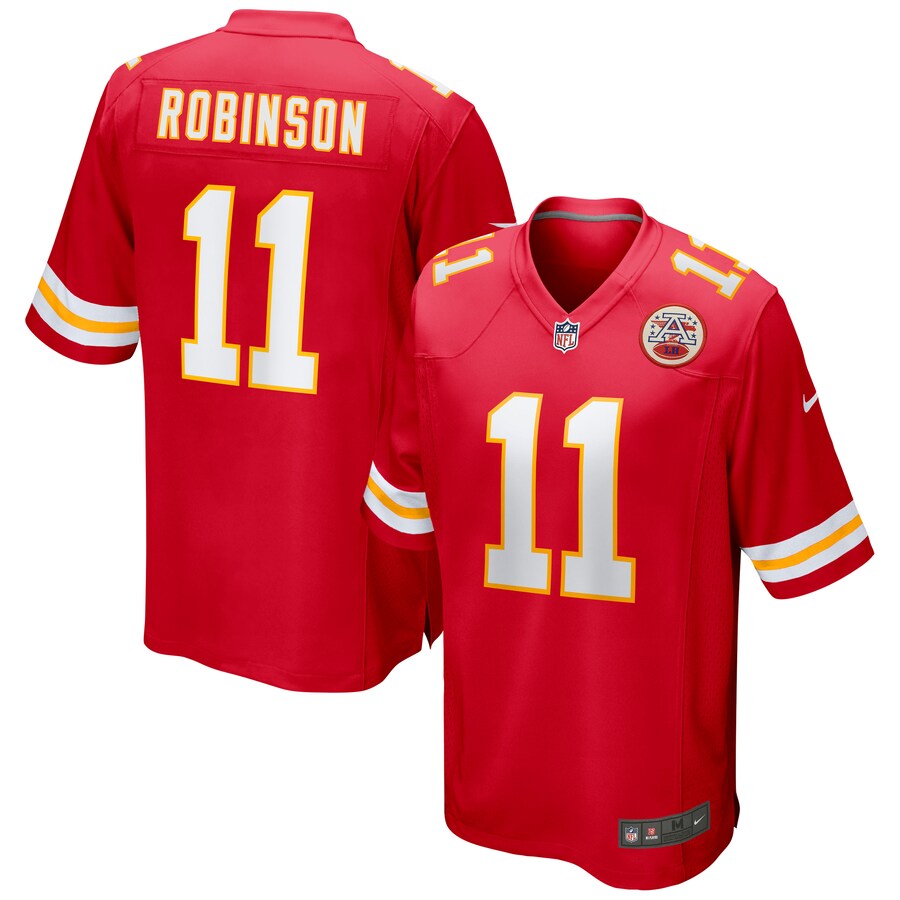 Kansas City Chiefs Demarcus Robinson NFL jersey front view