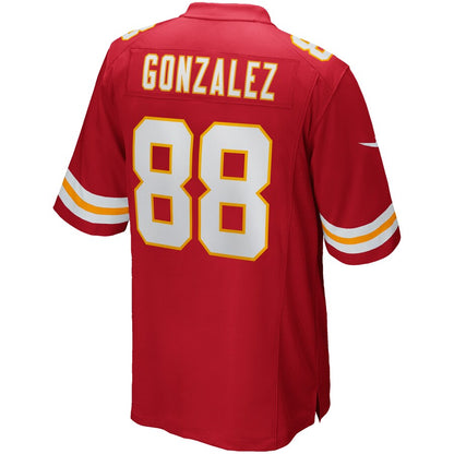 Kansas City Chiefs Tony Gonzalez NFL jersey front view