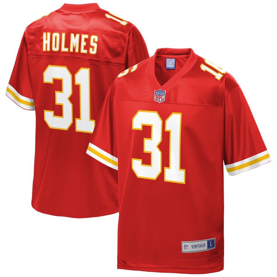 Kansas City Chiefs Priest Holmes NFL jersey front view