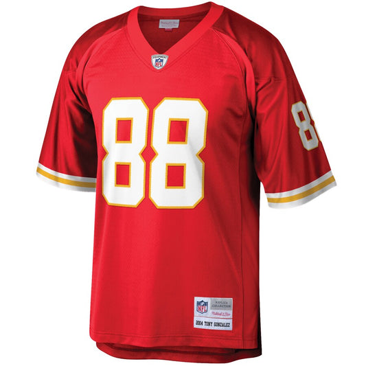 Kansas City Chiefs Tony Gonzalez Legacy NFL jersey front view