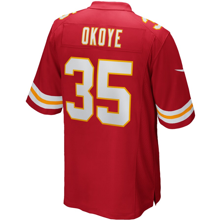 Kansas City Chiefs Christian Okoye NFL jersey front view