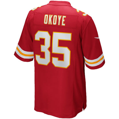 Kansas City Chiefs Christian Okoye NFL jersey front view