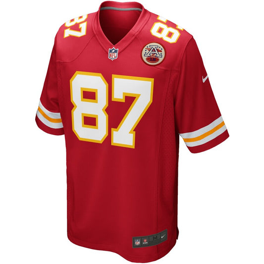 Kansas City Chiefs Travis Kelce NFL jersey front view