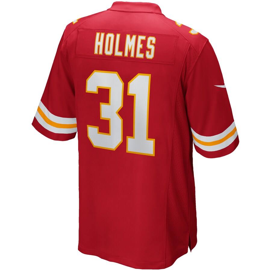 Kansas City Chiefs Priest Holmes NFL jersey front view