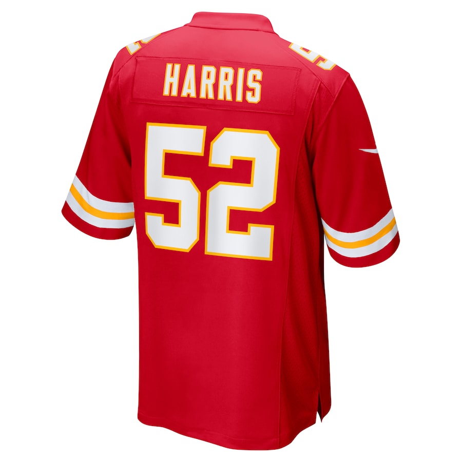 Kansas City Chiefs Demone Harris NFL jersey front view