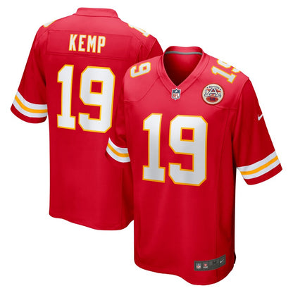 Kansas City Chiefs Marcus Kemp NFL jersey front view