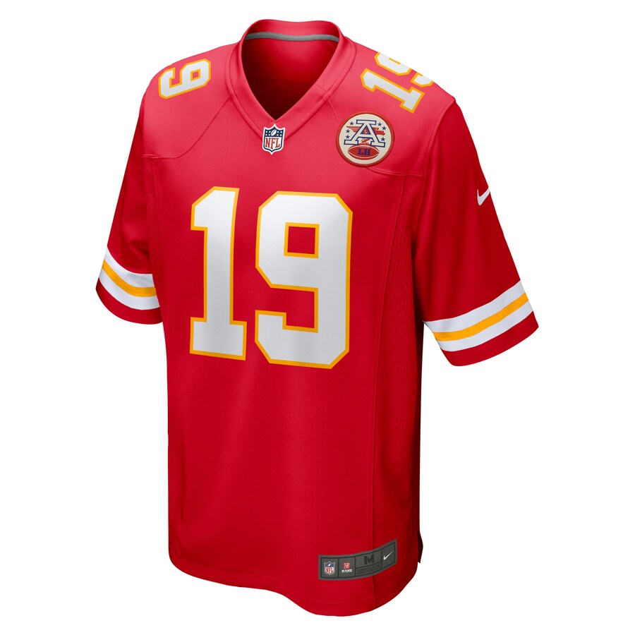 Kansas City Chiefs Marcus Kemp NFL jersey front view