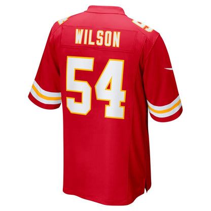 Kansas City Chiefs Damien Wilson NFL jersey front view