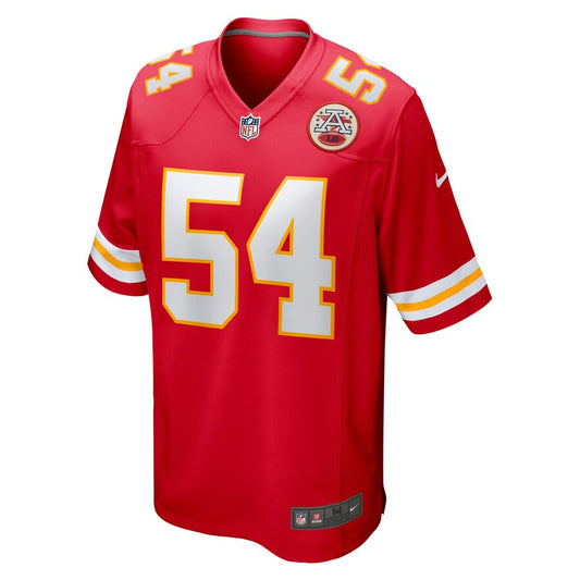 Kansas City Chiefs Damien Wilson NFL jersey front view