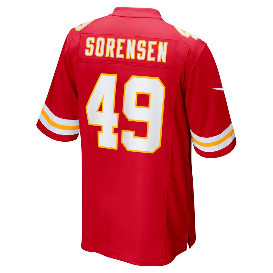 Kansas City Chiefs Daniel Sorensen NFL jersey front view