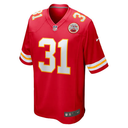 Kansas City Chiefs Darrel Williams NFL jersey front view