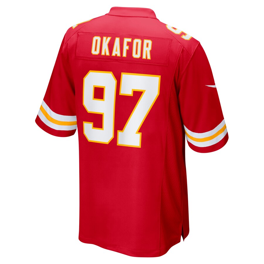 Kansas City Chiefs Alex Okafor NFL jersey front view