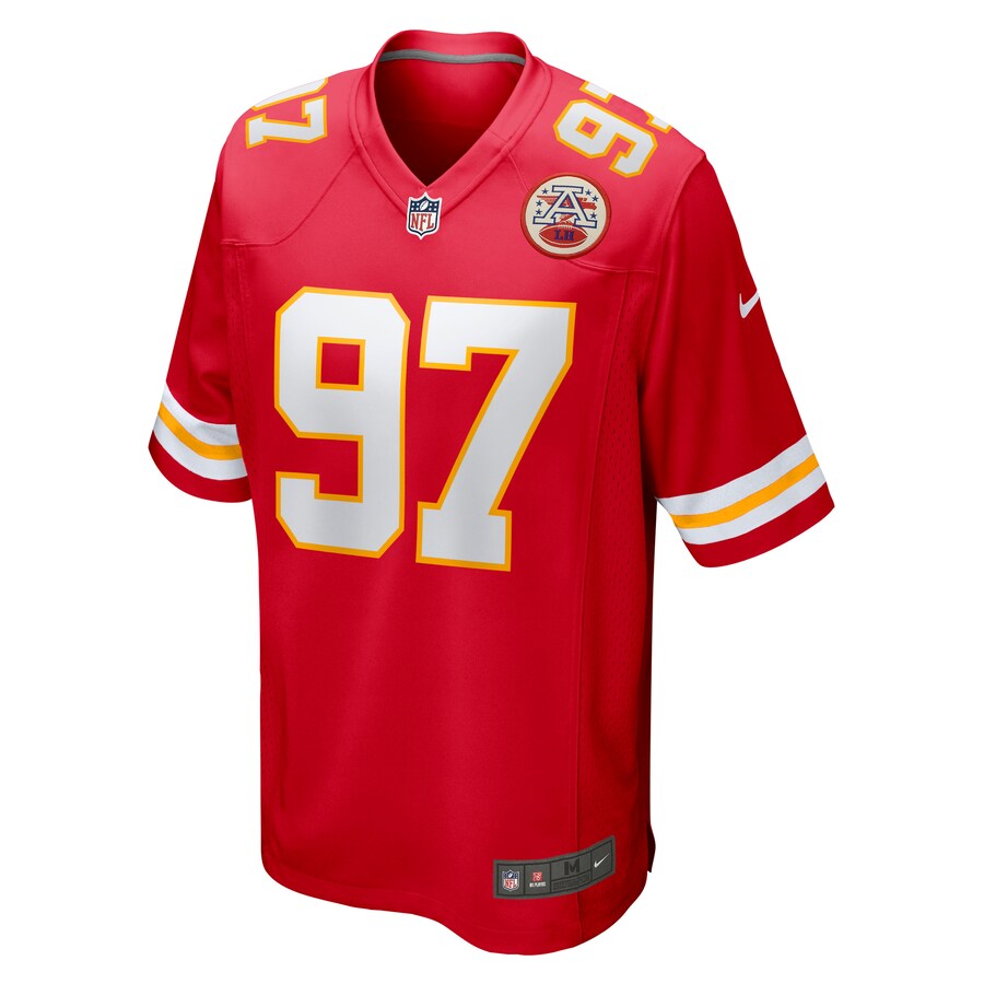 Kansas City Chiefs Alex Okafor NFL jersey front view