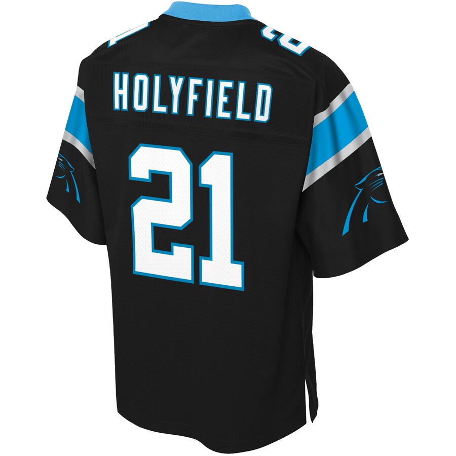 Carolina Panthers Elijah Holyfield Big Tall NFL jersey front view