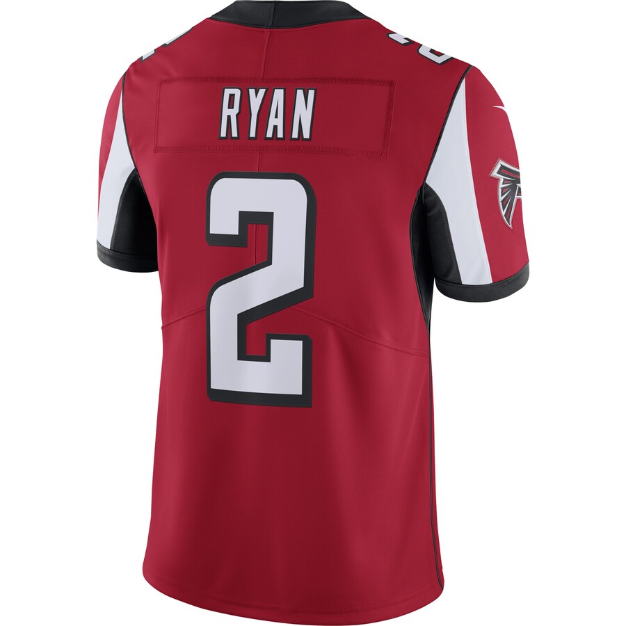 Atlanta Falcons Matt Ryan 100 NFL jersey front view