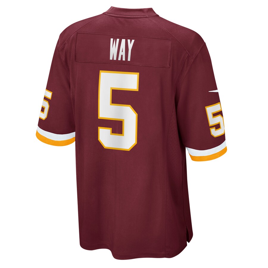 Washington Football Team Tress Way NFL jersey front view
