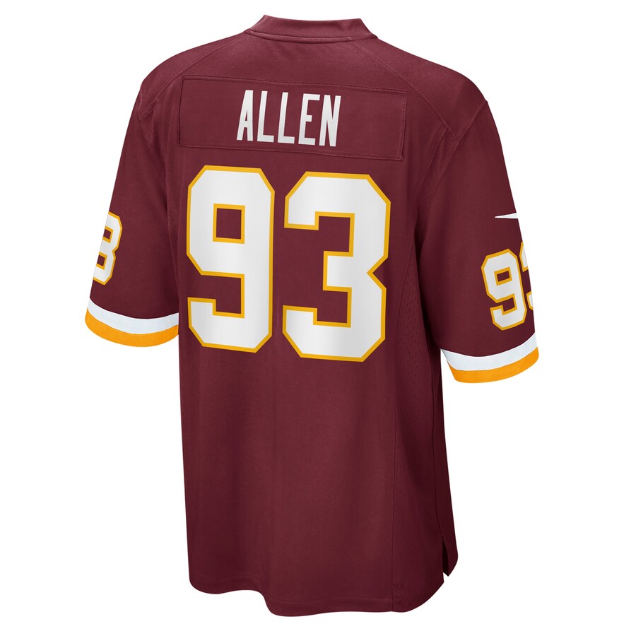 Washington Football Team Jonathan Allen NFL jersey front view