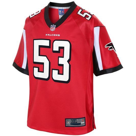 Atlanta Falcons Jermaine Grace Big Tall NFL jersey front view