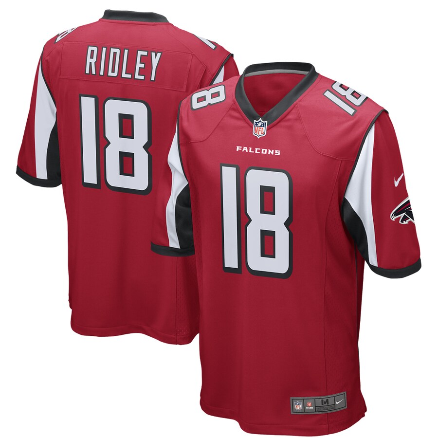 Atlanta Falcons Calvin Ridley NFL jersey front view