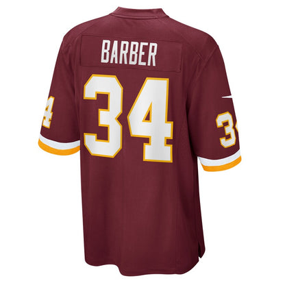 Washington Football Team Peyton Barber NFL jersey front view
