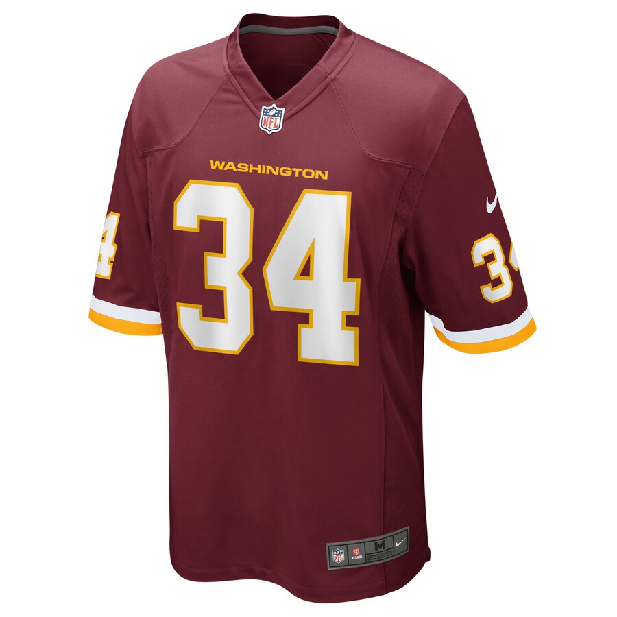 Washington Football Team Peyton Barber NFL jersey front view