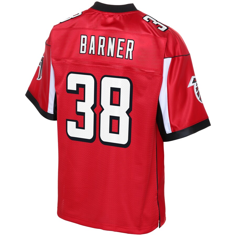Atlanta Falcons Kenjon Barner Big Tall NFL jersey front view