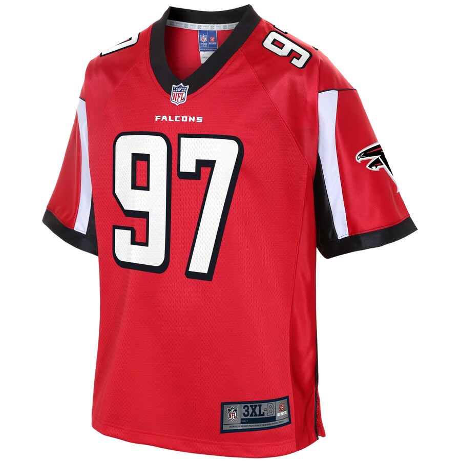 Atlanta Falcons Grady Jarrett Big Tall NFL jersey front view
