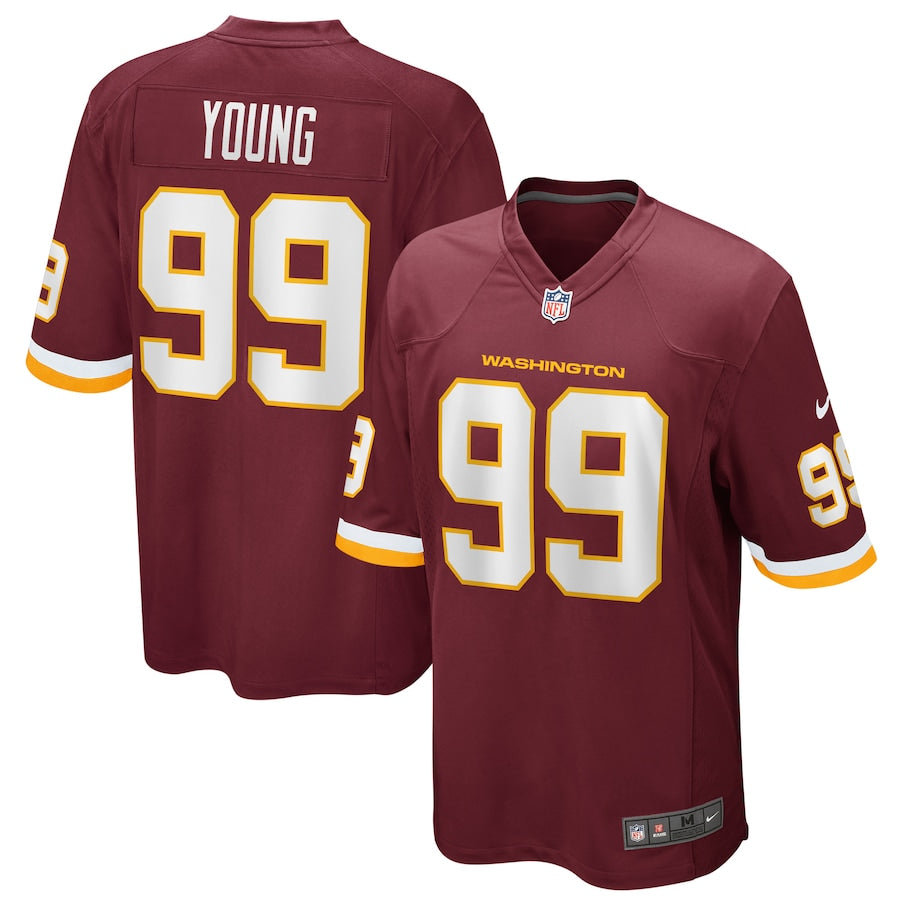 Washington Football Team Chase Young NFL jersey front view