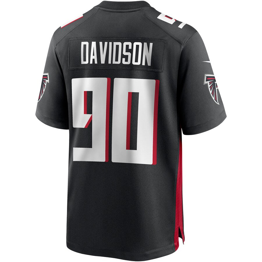 Atlanta Falcons Marlon Davidson NFL jersey front view