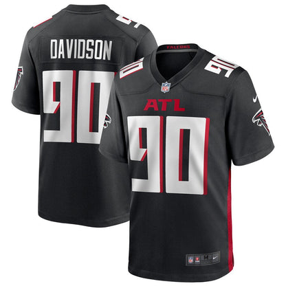 Atlanta Falcons Marlon Davidson NFL jersey front view