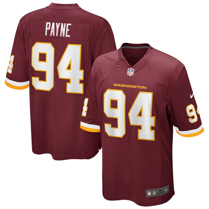 Washington Football Team Daron Payne NFL jersey front view