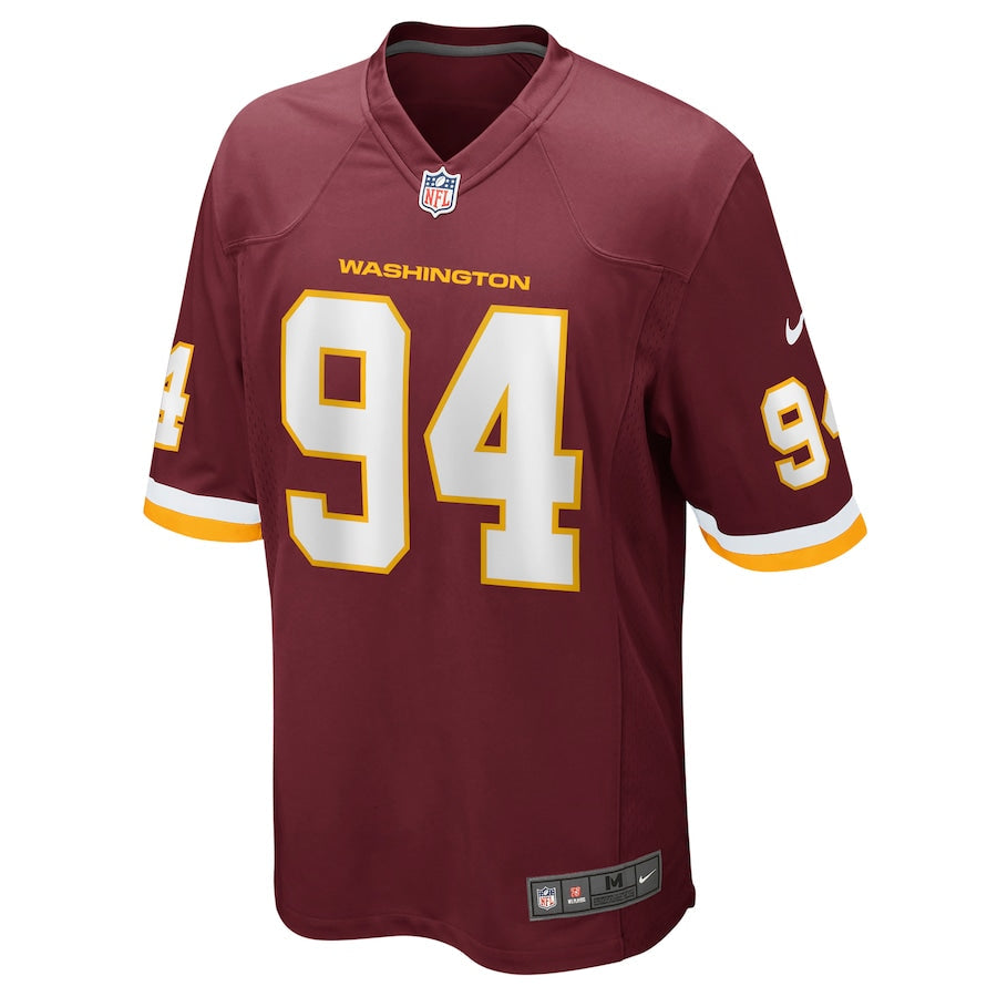 Washington Football Team Daron Payne NFL jersey front view