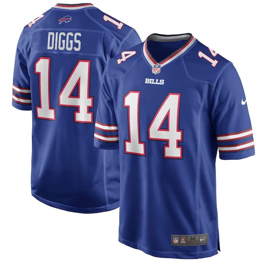Buffalo Bills Stefon Diggs NFL jersey front view