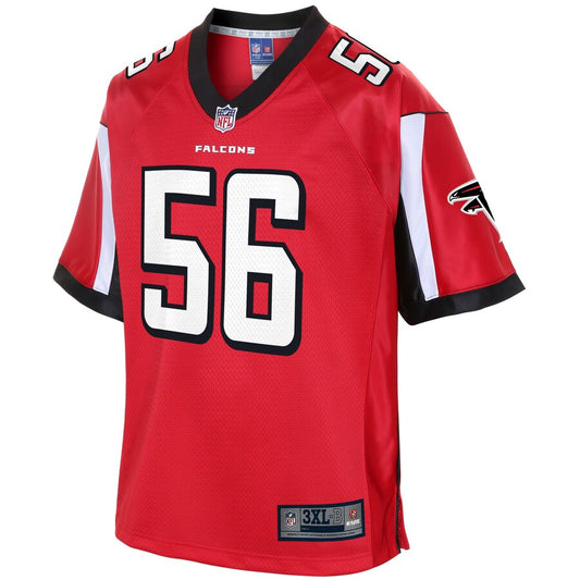 Atlanta Falcons Steven Means Big Tall NFL jersey front view