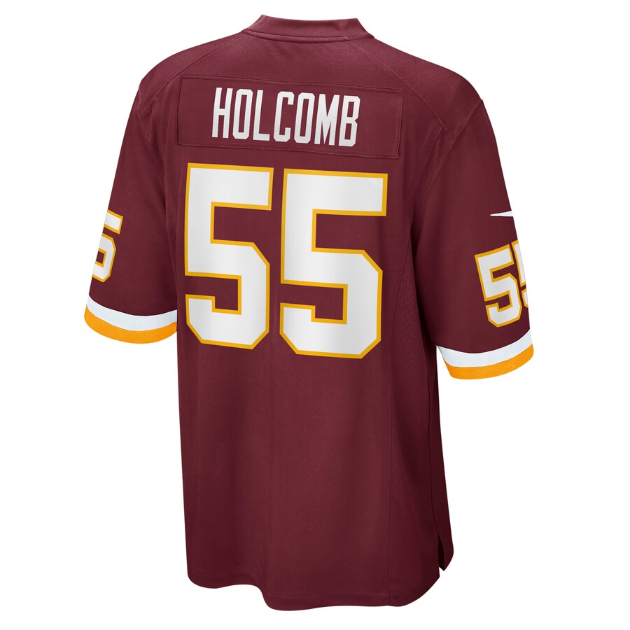 Washington Football Team Cole Holcomb NFL jersey front view