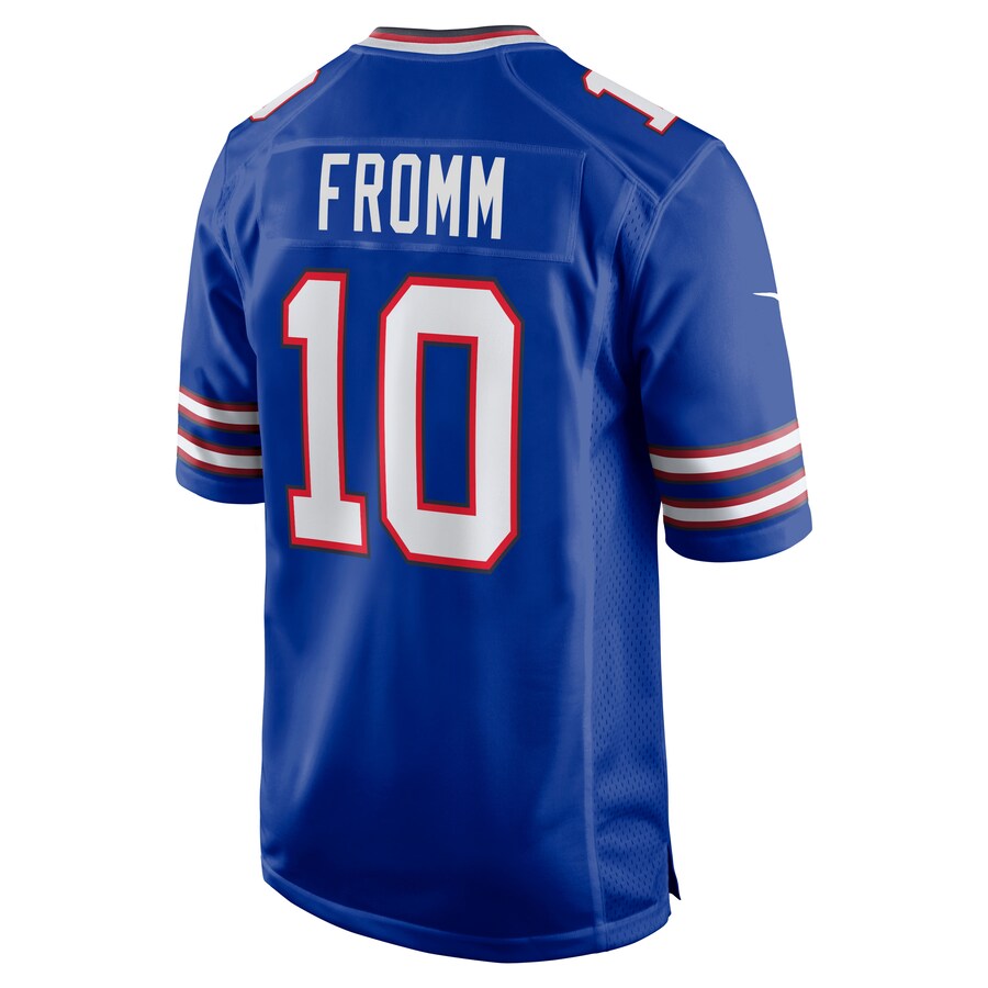 Buffalo Bills Jake Fromm NFL jersey front view