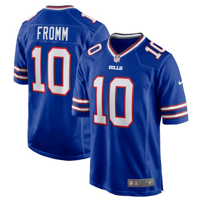 Buffalo Bills Jake Fromm NFL jersey front view