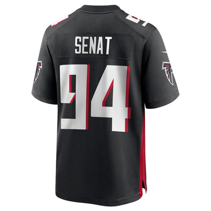 Atlanta Falcons Deadrin Senat NFL jersey front view