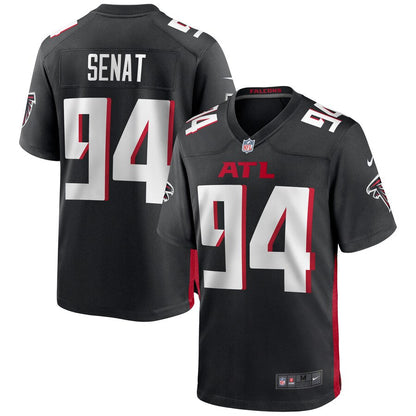 Atlanta Falcons Deadrin Senat NFL jersey front view