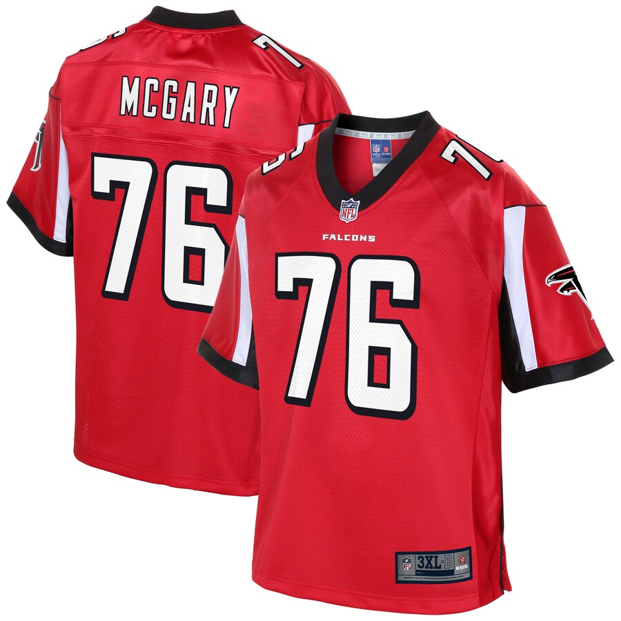 Atlanta Falcons Kaleb Mcgary Big Tall NFL jersey front view