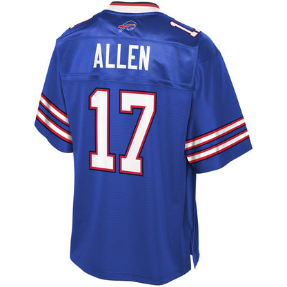 Buffalo Bills Josh Allen Big Tall NFL jersey front view