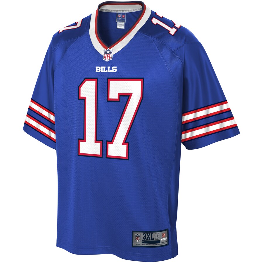 Buffalo Bills Josh Allen Big Tall NFL jersey front view