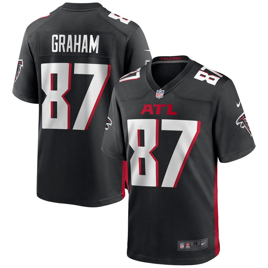 Atlanta Falcons Jaeden Graham NFL jersey front view