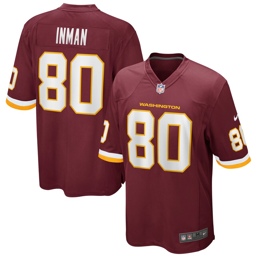 Washington Football Team Dontrelle Inman NFL jersey front view