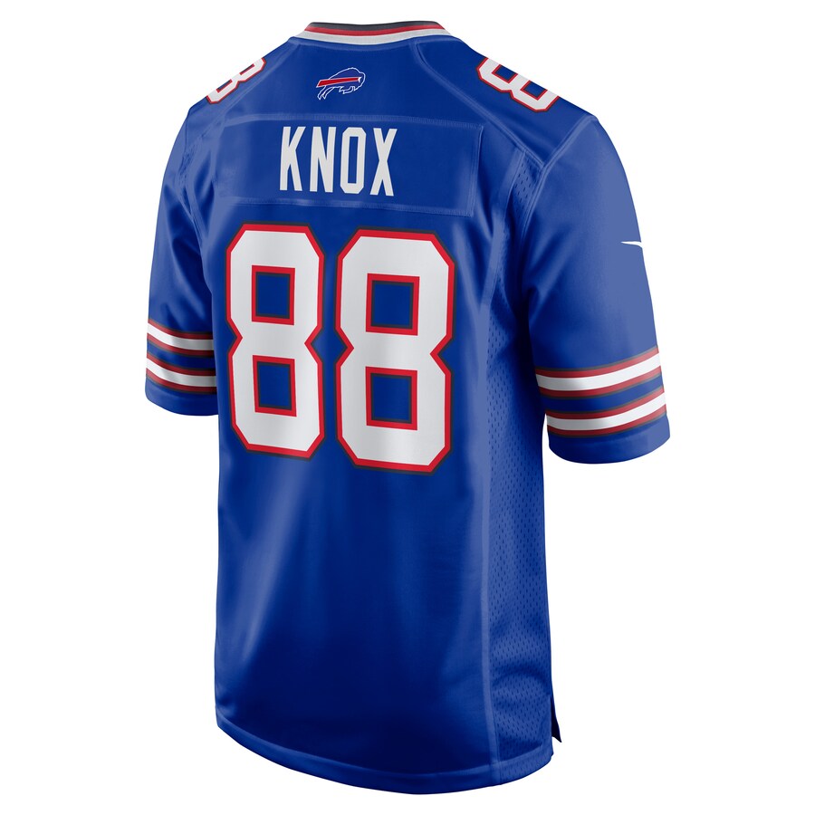 Buffalo Bills Dawson Knox NFL jersey front view