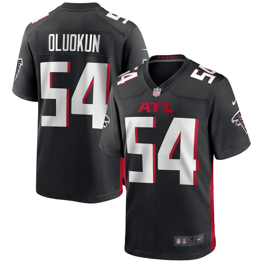Atlanta Falcons Foyesade Oluokun NFL jersey front view